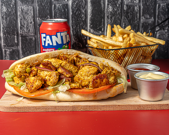 Sandwich Chicken Curry