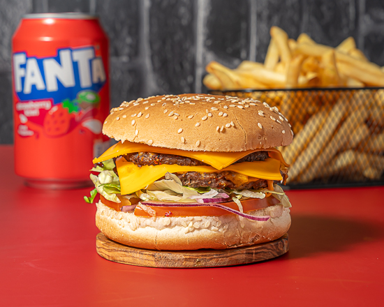 Burger Double Cheese