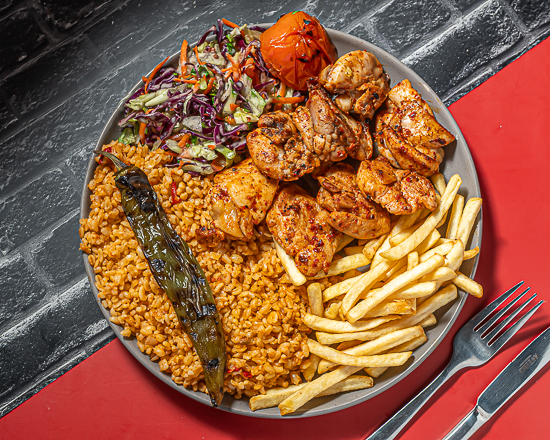 Assiette Brochettes Poulet